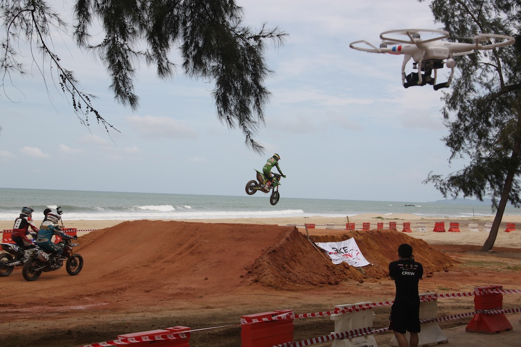 Motorcrossløb ved Motack i Terengganu