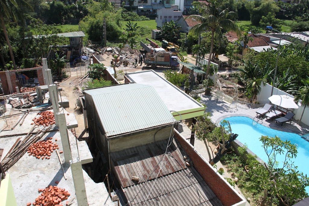 Udsigt over Paradise Hotel i Hoi An