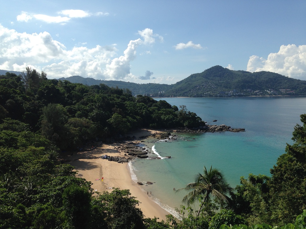 Udsigtspunkt på det sydlige Phuket