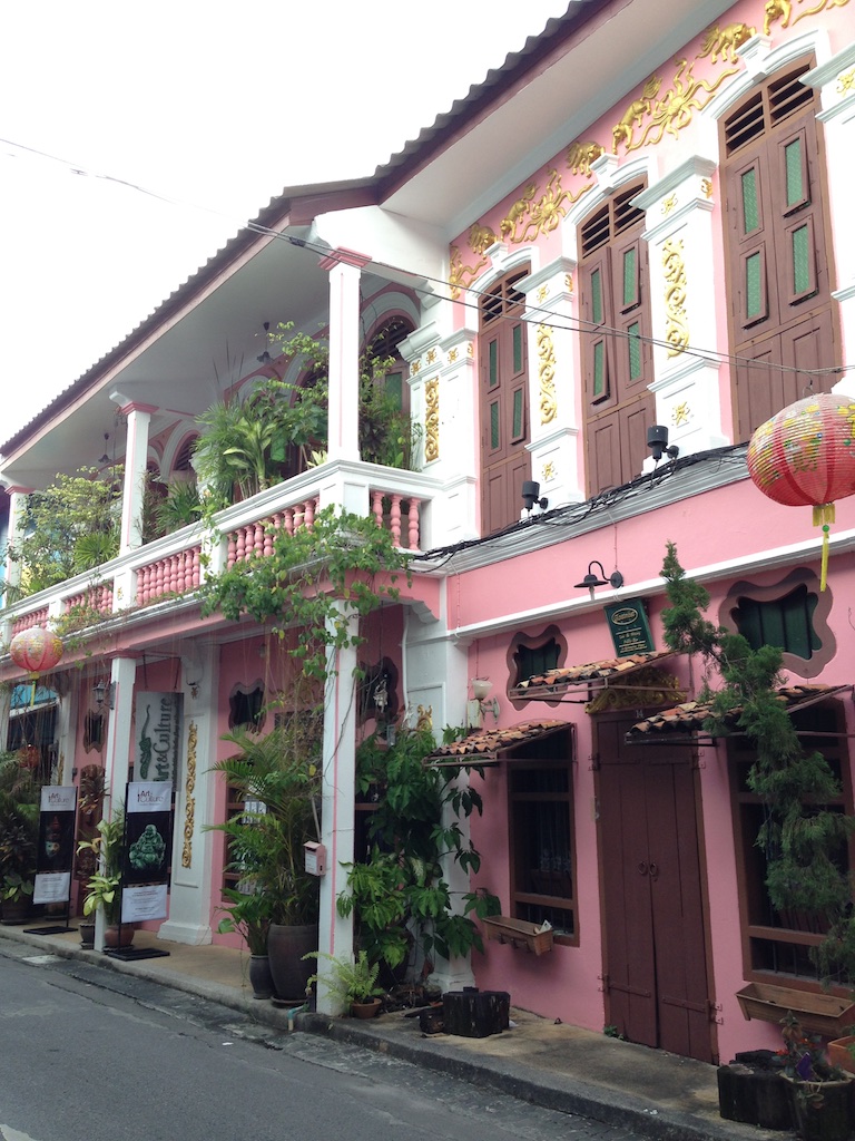 Huse i Phuket Town
