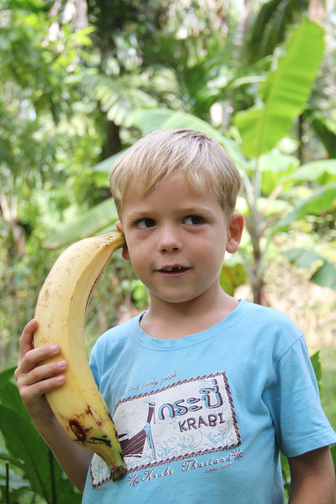 Oskar med kæmpebanan